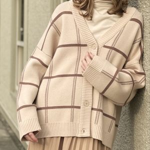 Oak + Fort Oversized knit cardigan